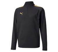 PUMA Teamliga - Felpa Unisex con Zip a 1/4
