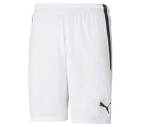 PUMA teamLIGA Football Shorts Men, Sport, Bianco/Nero, XS XS