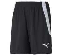 PUMA teamLIGA Football Shorts Youth, Abbigliamento, Nero/Bianco, 5-6Y 5-6Y