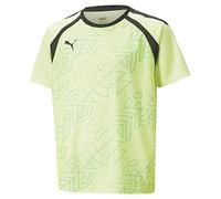 PUMA Teamliga Graphic Jersey Jr, Maglia da Calcio Unisex-Bambini e Ragazzi, Menta piperita Giallo-elettrica Veloce, 176