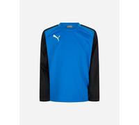 Puma 4063699453157 teamLIGA Training Sweat Jr Maglione, 140, Electric Blue Lemonade/Puma Black