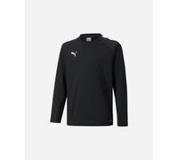 Puma 4063699452570 teamLIGA Training Sweat Jr Maglione, 116, Puma Black/Puma White