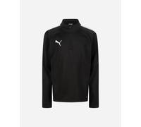 Puma 4063697451780 teamLIGA 14 Zip Top Jr Maglione, 140, Puma Black/Puma White