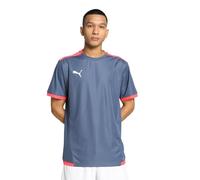 PUMA Teamliga, Maglia da Calcio Uomo, Orchidea a Fuoco Blu Inchiostro