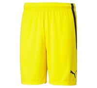 Puma Teamliga Shorts Pantaloncini Cyber Yellow, M Unisex Adulto