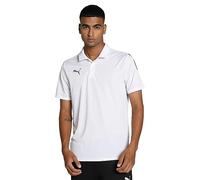 Puma Teamliga Sideline Polo, Camicia Uomo, Puma White-puma Black, L