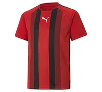 Puma Maglia per bambini Team Liga a righe Rouge 12 anni