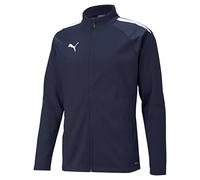 PUMA Teamliga Training JA Giacca, Peacoat Wh, L Unisex-Adulto