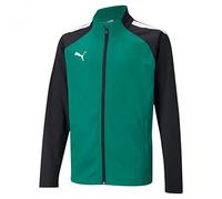 PUMA Teamliga Training JA - Giacca Unisex per Bambino, Unisex - Bimbi 0-24, Giacca, 657235-05, Verde (Pepper Green), 152