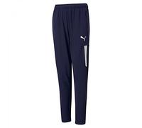 PUMA Teamliga Training Pa - Pantaloni Unisex per Bambino, Unisex - Bimbi 0-24, Pantaloni, 657335-06, Peacoat-puma, 12 Anni