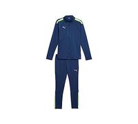 PUMA Teamliga Tracksuit, Tuta Sportiva Uomo, Blu Persiano-Verde PRO, XL