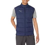 PUMA Teamliga Vest Jacket Gilet, Peaccoat, M Uomo