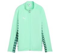 PUMA teamLIGA26 - Giacca da allenamento Jr, 140, Mint Jelly White-Emerald Ice