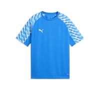 PUMA teamLIGA26 Maglia Jr, 140, Electro Royal White-Electro Royal
