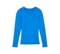 PUMA teamLIGA26 - Maglietta Primo Strato LS Jr, 128, Electro Royal