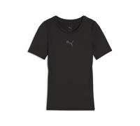 PUMA teamLIGA26 - Maglietta Primo Strato SS Jr, 176, Nero