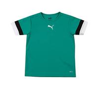 PUMA Teamrise Jersey Jr, Shirt Unisex - Bambini e ragazzi, Pepper Green-Puma Black-Puma White, 176