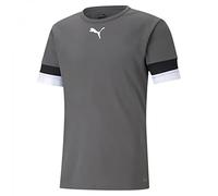 PUMA Teamrise Jersey Jr, Shirt Unisex - Bambini e ragazzi, Smoked Pearl-Puma Black-Puma White, 164