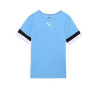 PUMA Teamrise Jersey Jr, Shirt Unisex - Bambini e ragazzi, Team Light Blue-Puma Black-Puma White, 140