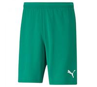 PUMA teamRISE Short Jr, Pantaloncini Unisex - Bambini e Ragazzi, Pepper Green/White, 116