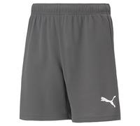 PUMA teamRISE Short Jr, Pantaloncini Unisex - Bambini e Ragazzi, Smoked Pearl/White, 140