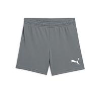 PUMA teamRISE Short Jr, Pantaloncini Unisex - Bambini e Ragazzi, Smoked Pearl/White, 164