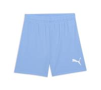 PUMA teamRISE Short Jr, Pantaloncini Unisex - Bambini e Ragazzi, Team Light Blue/White, 116