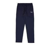 PUMHB|#Puma Teamrise Sideline Pants Jr Pantaloni Tuta, Unisex Bambini, Peacoat-Puma White, 164
