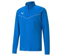 PUMA teamRISE Training Poly Jacket, Giacca sportiva Unisex - Bambini e ragazzi, Electric Blue Lemonade, 176
