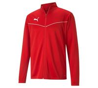 PUMA teamRISE Training Poly Jacket, Giacca sportiva Uomo, Red/White, XL