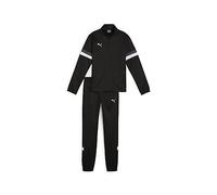 PUMA Teamrise - Tuta da ragazzo Jr, PUMA Nero-PUMA Nero, 152 cm