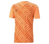 PUMA teamULTIMATE Jersey Jr, Tee Unisex Kids, Agrumi Neon, 128