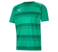 PUMA Teamvision Jersey Jr - Maglietta Unisex per Bambino, Unisex - Bimbi 0-24, Maglietta, 704928-05, Verde (Pepper Green), 13-14 Anni, 164