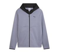 PUMA Tech Full-Zip Felpa con Cappuccio Dk