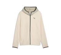 PUMA Tech Full-Zip Felpa con Cappuccio Dk