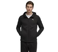 PUMA Tech Full-Zip Felpa con Cappuccio Dk
