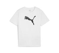 PUMA Tees da Ragazzo in Jersey di Cotone con Logo Teamrise