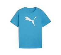 PUMA Tees da Ragazzo in Jersey di Cotone con Logo Teamrise