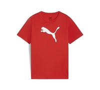 Puma Tees da Ragazzo in Jersey di Cotone con Logo Teamrise