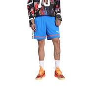 PUMA The All Jaws 6.5 - Pantaloncini da basket, colore: Blu, blu, S