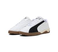PUMA Tifosi Calcio LS Sneaker, Unisex, Bianco Nero, Taglia 38, Puma White Puma Black, 39 EU