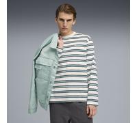 PUMA Top a maniche lunghe MMQ da uomo, Abbigliamento, Persian Blu, L L