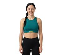PUMA Top da Donna con Scollo Alto sulla Schiena, Color Smeraldo, XL