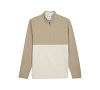 PUMA Top con zip corta da golf CLOUDSPUN Tech da uomo, Abbigliamento, Ice Coffee, S S