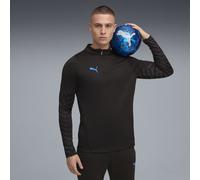 PUMA Top da calcio con zip corta individualCUP da uomo, Abbigliamento, Nero/Bianco/Ultra Blu, XXL XXL