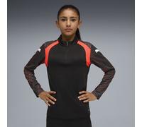 PUMA Top da calcio con zip corta individualFINAL per ragazzi, Accessori, Nero, 7-8Y 7-8Y