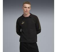 PUMA Top da calcio KING da uomo, Abbigliamento, Nero/Oro, XS XS