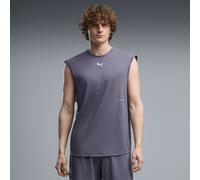 PUMA Top da uomo smanicato dalla vestibilità comoda Brightstride CLOUDSPUN, Abbigliamento, Grigio, L L