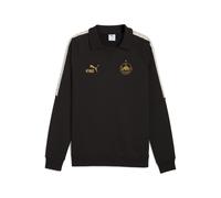 PUMA Top FC Rosso Bull Salzburg KING da uomo, Sport, Nero/Matte Oro, S S