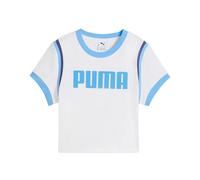 PUMA, ,Tops ,Donna ,Bianco ,S Top Senza Maniche Grafici